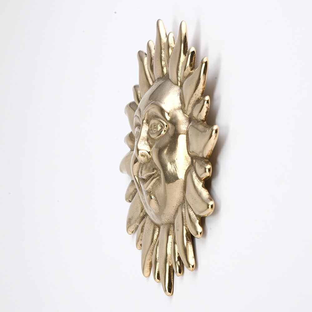 Amazon.co.jp: (壁飾り 太陽S 金色 ゴールド)(JDS020-PB) イタリア 製